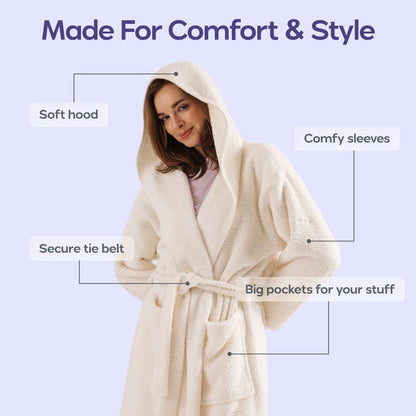 CloudRobe Hoodie Robe